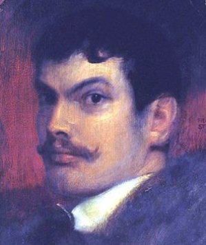 Franz von Stuck - (1863 - 1928) autoportrét