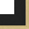 Aktuálně zvolený rám Rám s mezerou - černo/zlatý 10*35mm