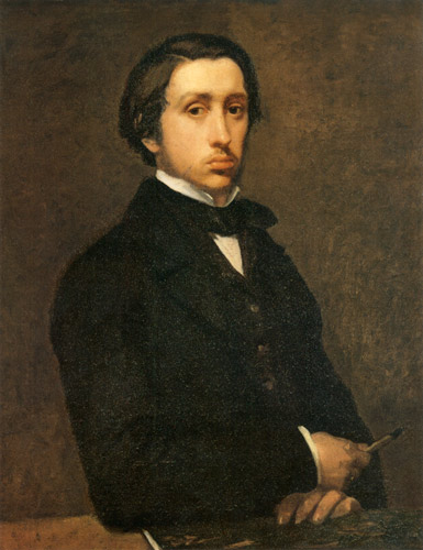 Autoportrét  Edgar Degas