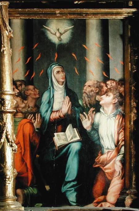 Pentecost od Luis de Morales