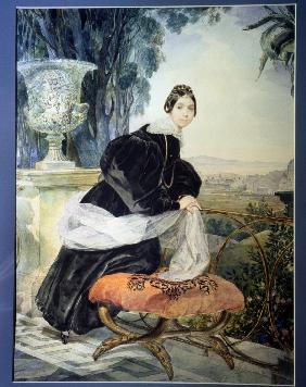 Portrait of Grand Duchess Elisabeth Saltykova (1802-1863)