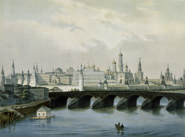 Moscow , Kremlin od Cuvillier