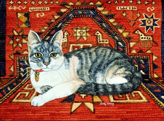 First Carpet-Cat-Patch, 1992  od Ditz 