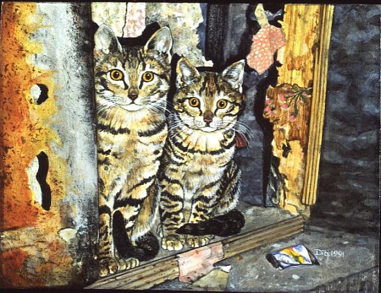 Konstantinopel Market-Cats  od Ditz 