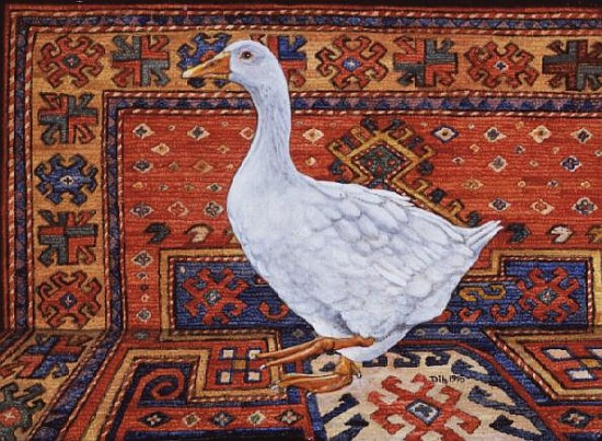 Singleton Carpet Goose  od Ditz 