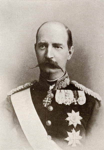 George I, King of Greece, from ''The Year 1912'', published London, 1913 (b/w photo)  od English Photographer