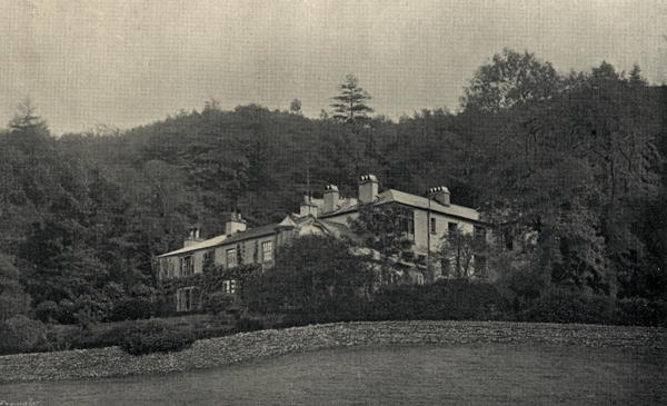John Ruskin''s (1819-1900) home at Brantwood (b/w photo)  od English Photographer