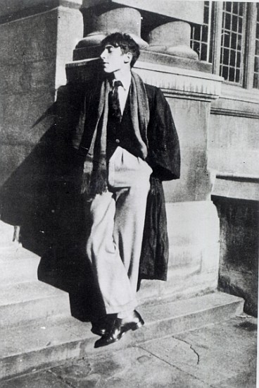 Louis MacNeice during his time at Oxford, 1926-30 od English Photographer
