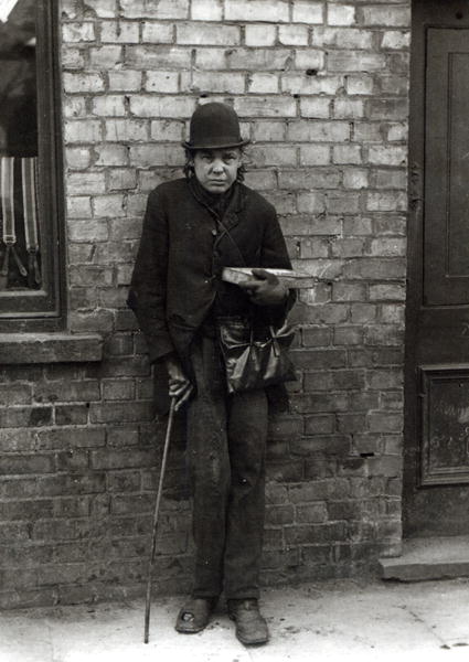 Match-Seller. c.1900 (b/w photo)  od English Photographer