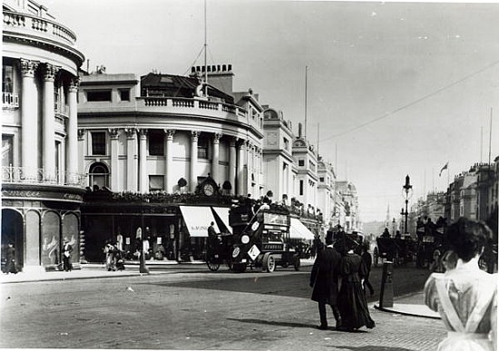 Regent Street, London, c.1900 od English Photographer