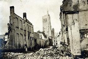 St. Jacob''s Church, Ypres, June 1915