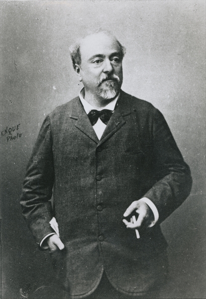 Emmanuel Chabrier (1842-94) (b/w photo)  od French Photographer