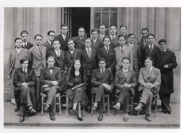 Graduating class of the Ecole Normale Superieure, Paris, 1931 (b/w photo)  od French Photographer