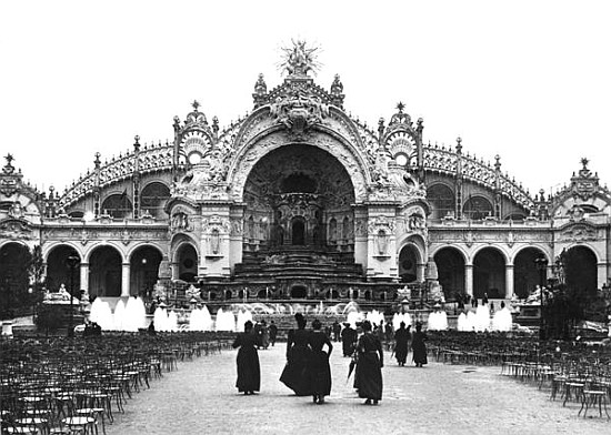 The Palace of Electricity at the Universal Exhibition of 1900 od French Photographer