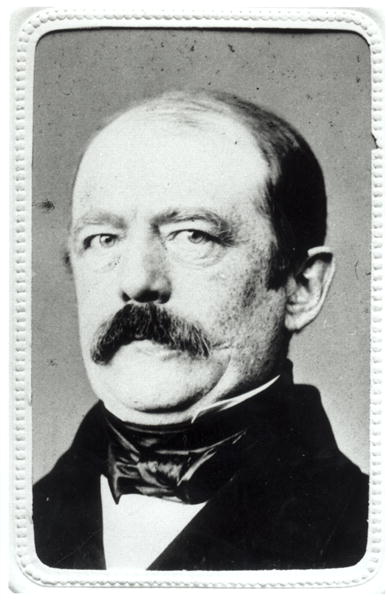 Otto Von Bismarck (1815-98) 1860s (b/w photo)  od German Photographer