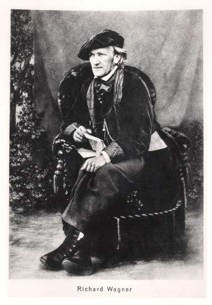 Richard Wagner (1813-1883) (b/w photo)  od German Photographer