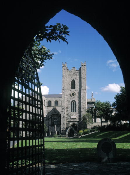 St. Audoen''s Church, built 1190 (photo)  od Irish School (12th century)