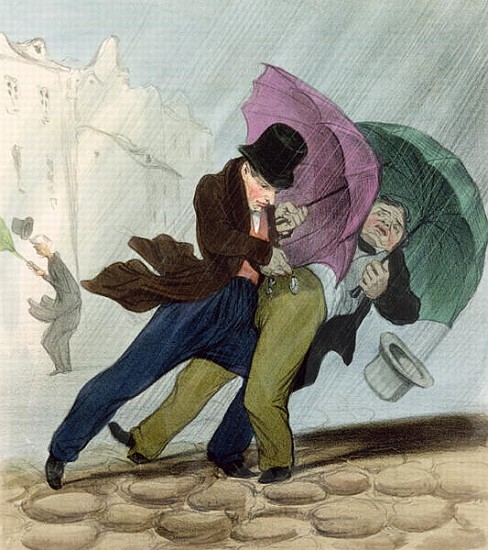 The Umbrella Trip, from ''Flibustiers Parisiens'' od Junca