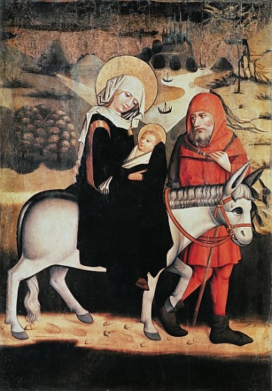 Flight Into Egypt od Master of the Lord's Passion