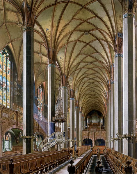 Leipzig, Thomaskirche , Mertz od Mertz