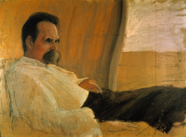 Nietzsche on his Sick-Bed , Olde od Olde