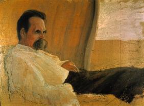 Nietzsche on his Sick-Bed , Olde