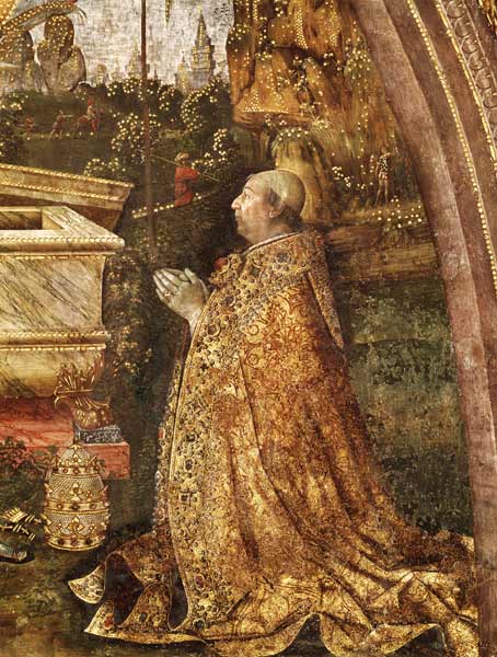 Pope Alexander VI od Pinturicchio (Bernardino di Biagio)