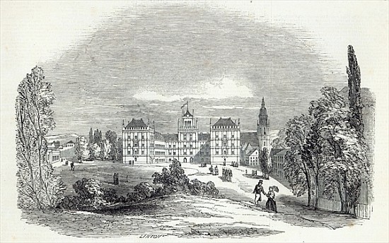 The Palace of Ehrenburg, at Coburg; engraved by W.J. Linton, from ''The Illustrated London News'', 3 od Saxe-Coburg