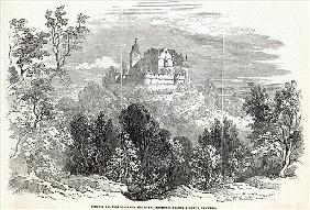 Schloss Kalenberg; engraved by W.J. Linton, from ''The Illustrated London News'', 16th August 1845