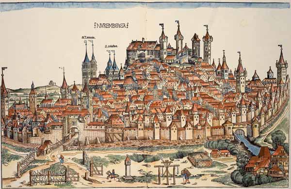 Nuremberg , from: Schedel od Schedel