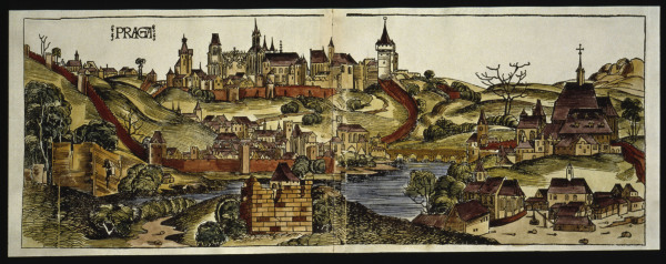 View of Prague , from: Schedel od Schedel