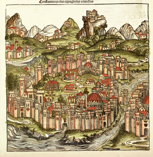 Constantinople , from:Schedel od Schedel