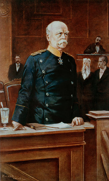 Bismarck , Speech Landwehrgesetz od Thiel
