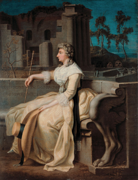 Anna Amalia of Saxon-Weimar od Tischbein