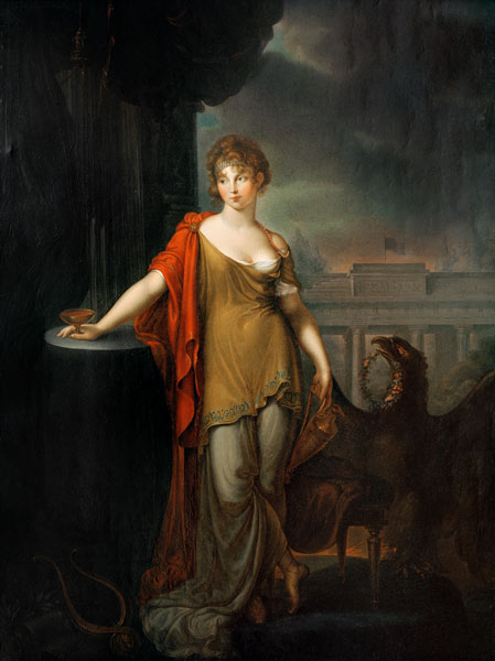 Queen Louise as Hebe od Wach