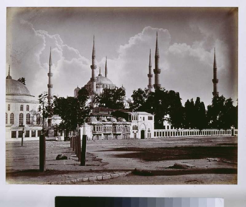 Konstantinopel: Die Blaue Moschee von Sultan Ahmed I od Abdullah Freres
