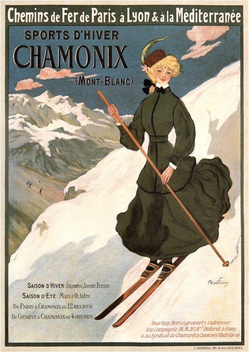 Chamonix Mont Blanc od Abel Faivre