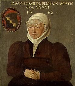 Portrait the Elisabeth Peyer of Schaffhausen, wife the Samuel Grynaeus od Abel Stimmer