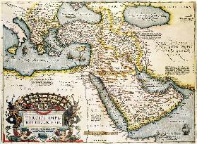 Map of the Middle East, from Theatrvm Orbis Terrarvm