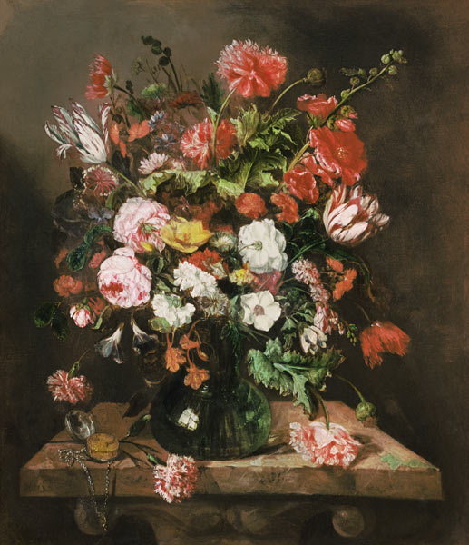 Flower painting. od Abraham van Beyeren