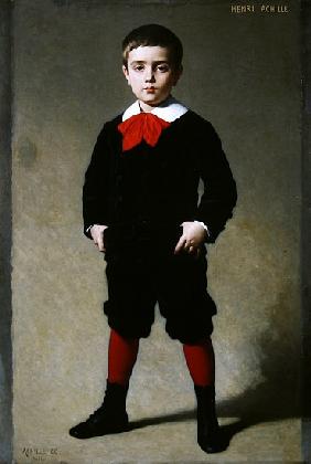 Portrait of Henri Achille, the artist''s son