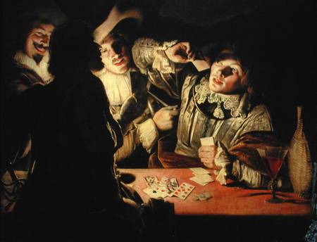 The Card Players od Adam de Coster