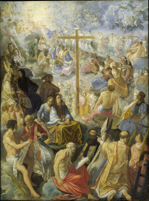 The Frankfurt Altarpiece of the Exaltation of the True Cross od Adam Elsheimer