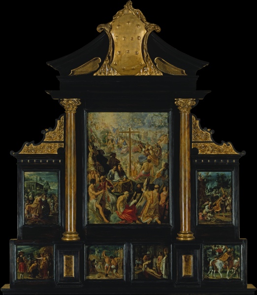 The Altarpiece of the Exaltation of the True Cross od Adam Elsheimer