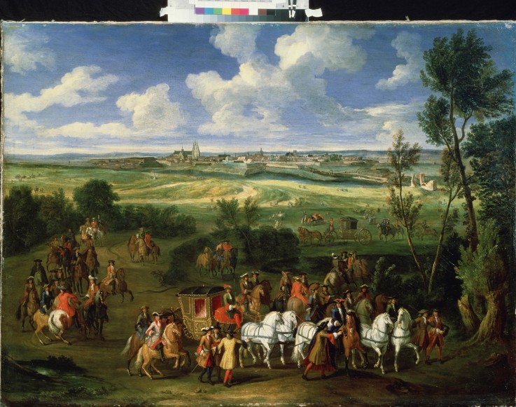 The Royal Convoy od Adam Frans van der Meulen