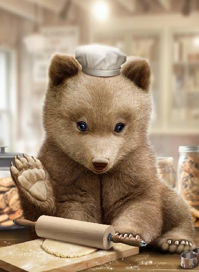 bear baking