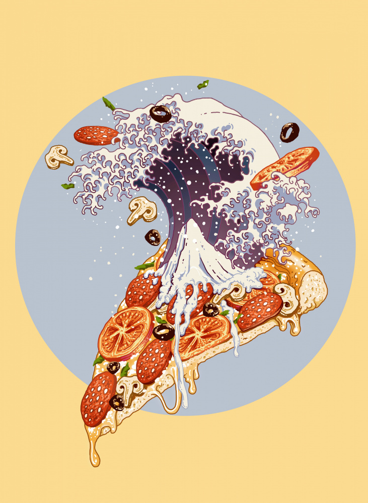 kanagawa pizza od Adam Lawless