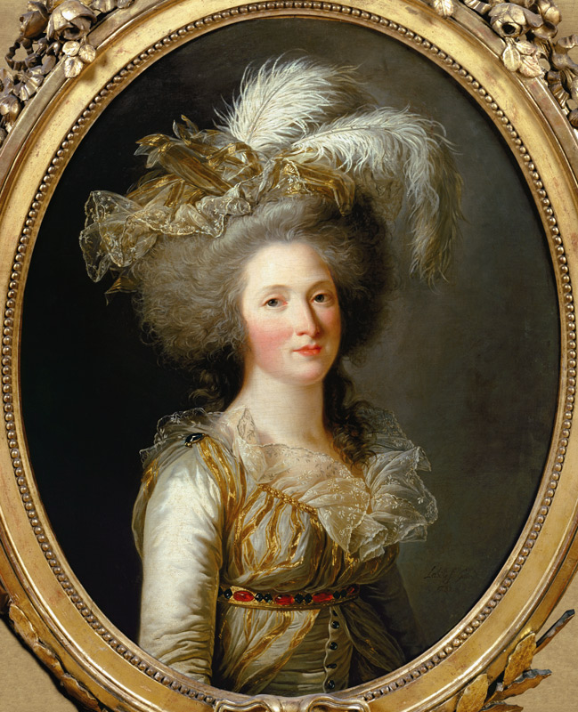 Elisabeth of France (1764-94) called Madame Elisabeth od Adélaide Labille-Guiard