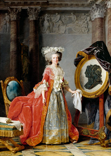 Portrait of Adelaide de France od Adélaide Labille-Guiard