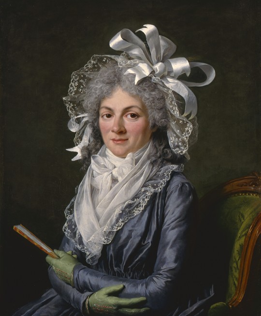 Portrait of Madame de Genlis (1746-1830) od Adélaide Labille-Guiard